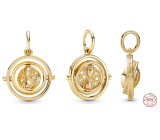 Charm Sterlingové stříbro 925 Harry Potter - Otáčecí obraceč času, přívěsek na náramek