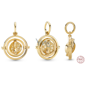 Charm Sterlingové stříbro 925 Harry Potter - Otáčecí obraceč času, přívěsek na náramek