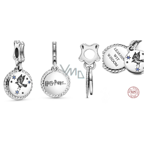 Charm Sterlingové stříbro 925 Harry Potter - Havraspár + zirkon, 2v1 přívěsek na náramek