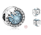Charm Sterlingové stříbro 925 Disney Ledové království, Frozen zimní krystal, korálek na náramek