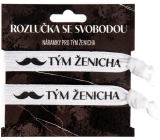 Albi Rozlučka se svobodou Elastické náramky Tým ženich 2 kusy