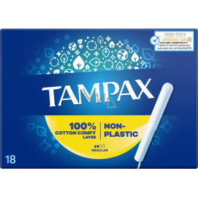 Tampax Regular dámské tampony s aplikátorem 18 kusů