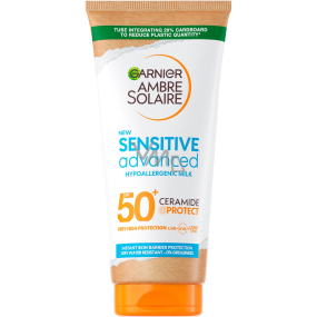 Garnier Ambre Solaire Sensitive Advanced SPF 50+ opalovací mléko 175 ml