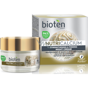 Bioten Nutri Calcium noční krém pro posílení a elasticitu pleti 50 ml
