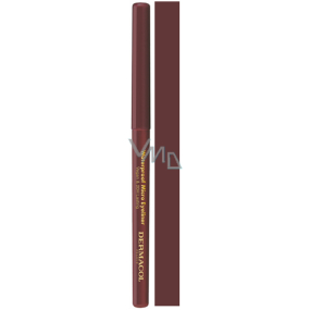 Dermacol Waterproof Micro Eyeliner voděodolná automatická tužka na oči 02 0,08 g