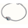 Charm Sterlingové stříbro 925 Disney Malá mořská víla Ariel, škeble, korálek na náramek