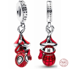 Charm Sterlingové stříbro 925 Marvel Spiderman, přívěsek na náramek
