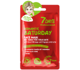 7Days Romantic Saturday textilní pleťová maska pro všechny typy pleti 28 g