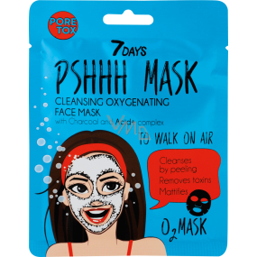 7Days Pshhh To walk on Air textilní pleťová maska pro všechny typy pleti 25 g