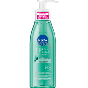 Nivea Derma Skin Clear čistící pleťový gel pro pleť se sklony k nedokonalostem 150 ml