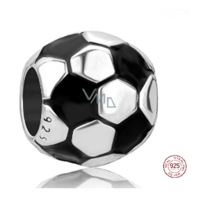 Charm Sterlingové stříbro 925 Fotbalový míč, korálek na náramek sport
