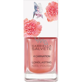 Gabriella Salvete Flower Shop Longlasting Enamel dlouhotrvající lak na nehty s vysokým leskem 4 Carnation 11 ml