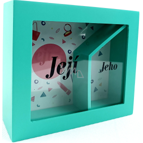 Albi Pokladnička v rámečku Duo Jeho a její 16 x 5,5 x 4 cm
