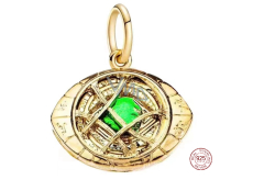 Charm Sterlingové stříbro 925 Marvel Doctor Strange kámen času, pžívěsek na náramek