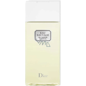 Christian Dior Eau Sauvage sprchový gel pro muže 200 ml