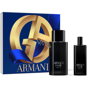 Giorgio Armani Code Le Parfum Homme parfém 75 ml + parfém 15 ml, dárková sada pro muže