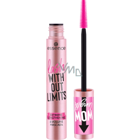 Essence Without Limits objemová a prodlužující řasenka 01 Black 13 ml
