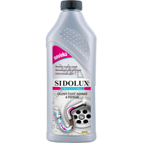 Sidolux Professional gelový čistič odpadů a potrubí 1000 ml