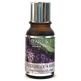 Heart & Home Levandule a šalvěj esenciální olej 10 ml