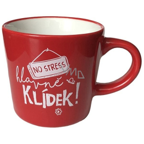 Nekupto Mini hrníček No stress hlavně klídek 100 ml