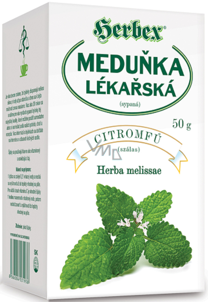 Herbex Meduňka lékařská bylinný čaj sypaný 50 g - VMD drogerie a parfumerie