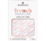 Essence French Click & Go umělé nehty 02 Babyboomer Style 12 kusů