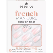 Essence French Click & Go umělé nehty 02 Babyboomer Style 12 kusů