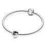 Charm Sterlingové stříbro 925 Abecední písmeno G, korálek na náramek