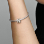 Charm Sterlingové stříbro 925 Abecední písmeno N, korálek na náramek
