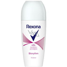 Rexona Biorythm antiperspirant deodorant roll-on pro ženy 50 ml
