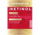 Dermacol Bio Retinol omlazující maska proti vráskám 2 x 8 ml