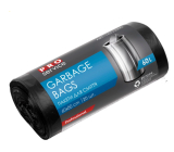 Pro Service Garbage Bags na odpad černé 20 µ, 60 litrů 60 x 80 cm 20 kusů