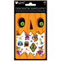 Samolepky Halloween 40 kusů 10,5 x 18 cm