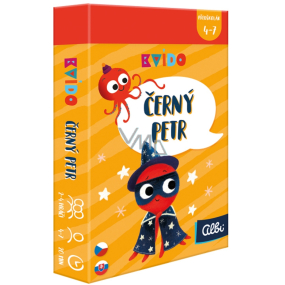 Albi Kvído Černý Petr klasická karetní hra, věk 4 - 7 let
