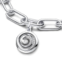 Charm Sterlingové stříbro 925 Spirála - Mini medailon, přívěsek na náramek symbol