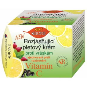 Bione Cosmetics Vitamin C rozjasňující krém proti vráskám 51 ml