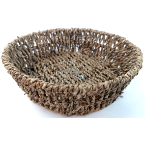 Body Basics Košík dekorativní kulatý mořská řasa 23 x 7 cm