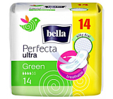 Bella Perfecta Slim Green ultratenké hygienické vložky s křidélky, neutralizují pachy 14 kusů