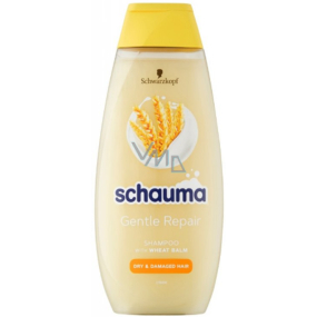 Schauma Gentle Repair šampon s pšeničným balzámem pro suché a poškozené vlasy 400 ml