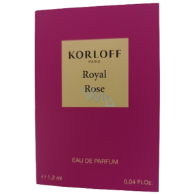 Korloff Royal Rose parfémovaná voda pro ženy 1,2 ml vialka