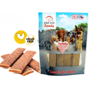 Fine Dog Family kuřecí pásek přírodní masová pochoutka pro psy 200 g