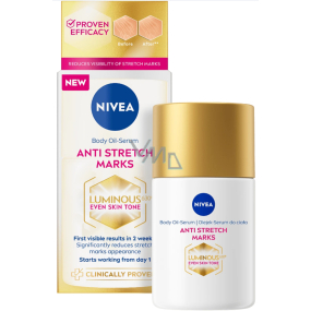 Nivea Luminous 630 Anti Stretch Marks tělové olejové sérum proti striím 100 ml