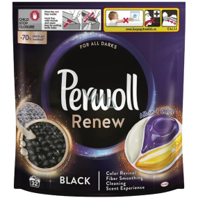 Perwoll Renew Black Caps kapsle na praní černého prádla 32 dávek