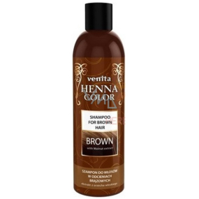 Venita Henna Color Brown šampon pro hnědé vlasy 250 ml