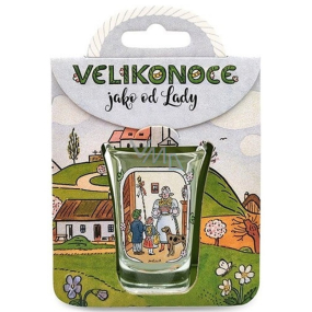 Nekupto Panák skleněný Lada Velikonoce - koledníci 40 ml