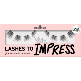 Essence Lashes To Impress umělé řasy 08 Pre-Cut Lashes 8 kusů