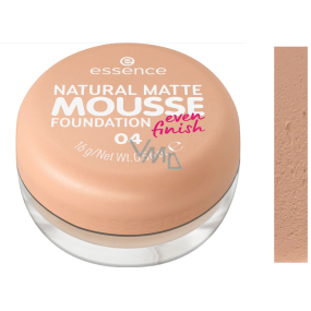 Essence Natural Matte Mousse Foundation pěnový make-up 04 16 g