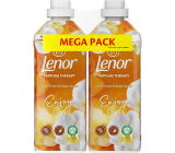 Lenor Vanilla Orchid & Gold Amber orchidej, vanilka a jantar aviváž 2 x 37 dávek, duopack