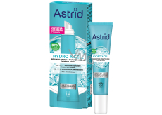 Astrid Hydro X-Cell oční gel krém proti otokům a tmavým kruhům pod očima 15 ml