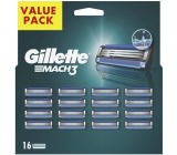 Gillette Mach3 náhradní hlavice 16 kusů, pro muže